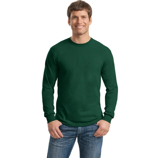 Lutratocro Mens Solid Color Rib Solid Slim V Neck Long Sleeve T-Shirt Top 